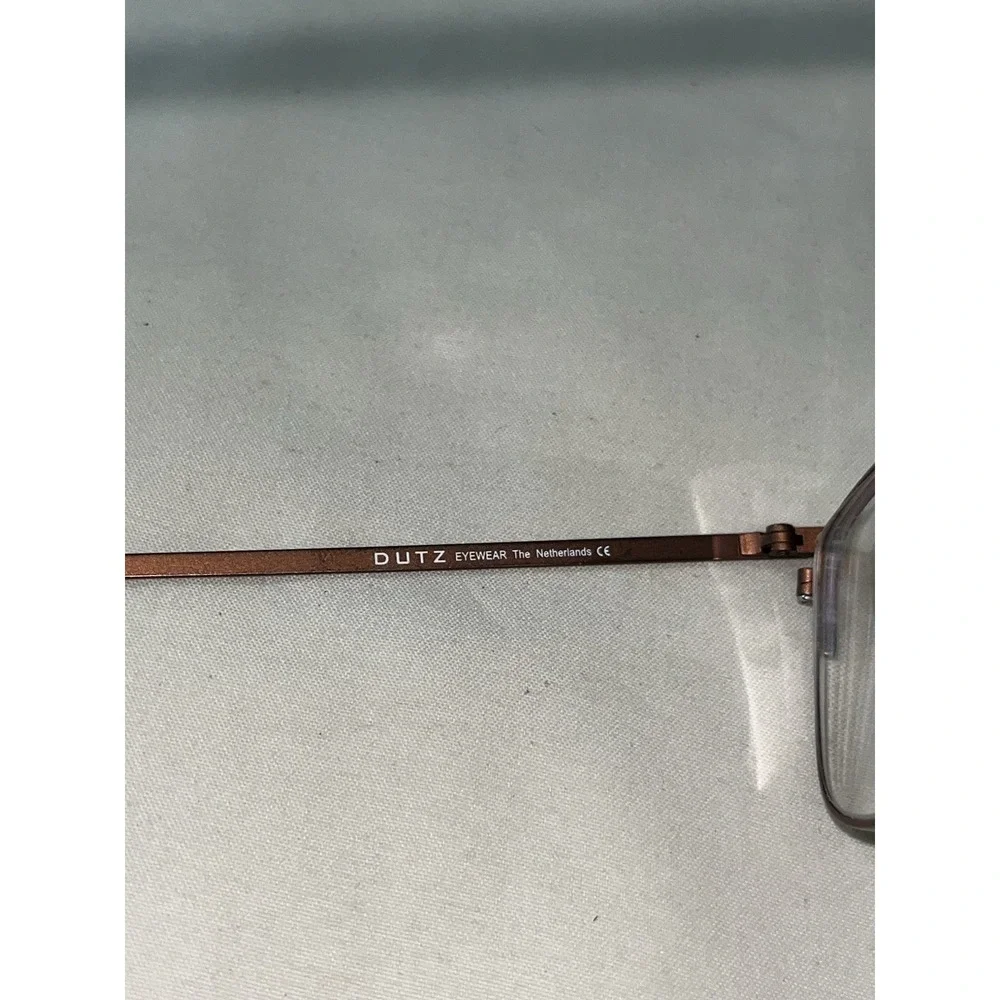 DUTZ DZ801 35 MATT Copper Blue EYEGLASSES FRAME Hypo-Allergenic 50-16-135mm